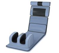 Full Body Massage Mat with Heat Pad, Shiatsu Neck Pillow & 10 Vibrating Motors for Back Shoulder Pain Relief, Home Use Electric Massage Bed