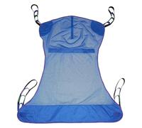 Full Body Mesh Patient Lift Sling for Shower & Toileting - Heavy Duty Universal Transfer Sling with Divided Leg - Elderly Mobility Aid for Bariatric and Bedridden Care