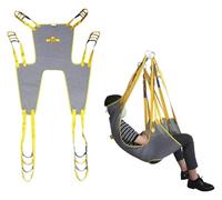 Full Body Mesh Sling,Patient Lift Sling, 507 lb Capacity, Lifting Aid Straps for Transfer,for Elderly, Bariatric, Nursing, Caregiver M
