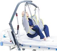 Full Body Patient Lift Sling,Toileting Hoist Sling Toileting Sling Divided Leg Shower Sling, Full Body Sling for Transfer from Bed to Wheelchair, Deck Chair