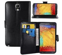 Full Body Protection Leather Wallet Flip Case Cover for Samsung Galaxy Note 3