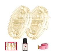 Full Body Relaxation Massage Combination - Ergonomic Design | Meridian Massage Brush | Comfortable Ergonomic Meridian Panel, Long Safety Massage Comb for Birthdays