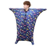 Full Body Sensory Body Sock Adults Compression Sock Calming Therapy Blanket Milk Silk Fabric Sensory Sleep Pod The(G,Small/S)