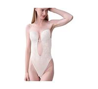 Full Body Shaper For Wedding Evening Dress Sexy Thong Backless Bodysuit Tummy Control Shapewear