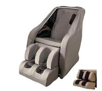 Full Body Shiatsu Massage Chair Cover Zero Gravity Massage Chair Dust Protection Covers Washable Stretch Fabric Universal Massage Chair Slipcovers(B,Upper Body+(up+down) foot cover)