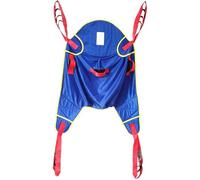 Full Body Sling Patient Lift Bathroom Transfer Hammock Divided Leg Shower Sling Walking Standing Aids for Elderly Moving Assist Hoist Gait Belt(L)