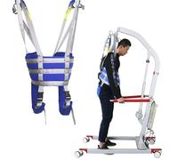 Full Body Sling Patient Lift, Heavy Duty Transfer Belt with Bathroom Hammock for Elderly and Handicapped Mobility Aid