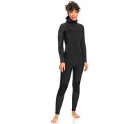 Roxy 5/4/3 Mm Swell Series Woman Long Sleeve Chest Zip Hooded Neoprene Suit Black 2 Woman