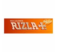 Full Box of 100 Booklets Rizla Liquorice Rolling Cigarette Papers