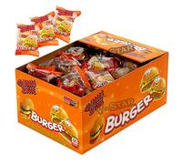 Full Box of Gummy Mini Sweets Novelty Candy GUMMI ZONE (Burgers)