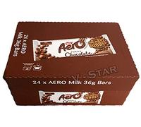 Full Box of Nestle AERO Bubbly Milk Chocolate BAR 24 x 36g