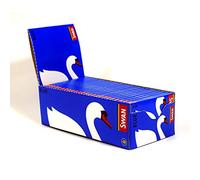 Full Box of SWAN REGULAR SIZE Rolling Papers (SWAN Blue Regular - 50 Pack)