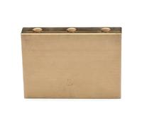 Full Brass 44.5mm Electric Guitar Tremolo Block String Spacing 17mm Electric Full Brass Standard Block Double Locking Accessory