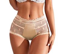 Full Brief Knickers For Women Womens Plus Size Clothes Invisible Pants Women Seamless Knickers For Women Full Brief Ladies Underwear High Waist Underwear Ladies Ladies Tummy Control Beige