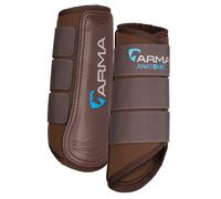 (Full, Brown) ARMA Neoprene Horse Brushing Boots