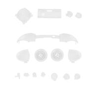 Full Buttons Mod Kits Trigger Full Trigger Module Set for Series X and Series S Controller Premium ABS Material Customizable Gaming Experience 5 Color Options (Transparent White)