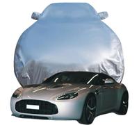 Full Car Cover Compatible for Aston Martin Vantage V12 Zagato Heritage, Snowproof Scratchproof Anti-UV Four Seasons Available Oxford Car Tarpaulin,Silver