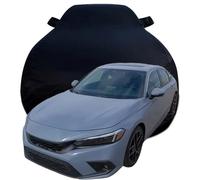 Full Car Cover Compatible for Honda Civic 1.5T 2022 2023 2024 2025 2026, Snowproof Scratchproof Anti-UV Four Seasons Available Oxford Car Tarpaulin,Black