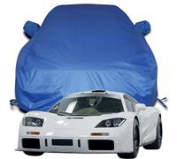 Full Car Cover Compatible for McLaren F1, Snowproof Scratchproof Anti-UV Four Seasons Available Oxford Car Tarpaulin,Blue