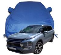 Full Car Cover Compatible for Mitsubishi Outlander PHEV 2025 2026, Snowproof Scratchproof Anti-UV Four Seasons Available Oxford Car Tarpaulin,Blue