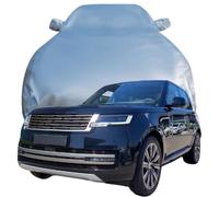 Full Car Cover Compatible for Range Rover 2022 2023 2024 2025 2026, Snowproof Scratchproof Anti-UV Four Seasons Available Oxford Car Tarpaulin,Silver