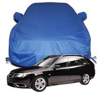 Full Car Cover Compatible for Saab 9-3 Aero SportCombi 2008, Snowproof Scratchproof Anti-UV Four Seasons Available Oxford Car Tarpaulin,Blue