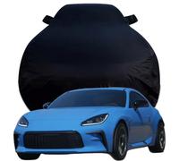 Full Car Cover Compatible for Toyota GR86, Snowproof Scratchproof Anti-UV Four Seasons Available Oxford Car Tarpaulin,Black