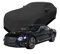 Full Car Cover for Bentley Continental GT Convertible 2022-2025, Car Covers Dustproof Scratch Proof UV Resistant All Weather Protection Accessories,Black