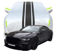 Full Car Cover for Bentley Continental GT V8 URBAN, 100% Waterproof Outdoor Car Covers Rain Snow UV Protection Car Tarpaulin Sturdy And Durable,B