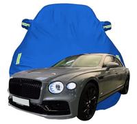 Full Car Cover for Bentley Flying Spur 2023 2024 2025 2026, Snowproof Scratchproof Anti-UV All Weather Protection, Breathable Oxford Car Tarpaulin,Blue