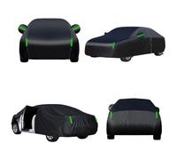 Full Car Cover, for BMW X3 M 2019-2021, Scratchproof, UVproof, Breathable Car Covers, with Reflective Stripes, All-Weather Protection,Black