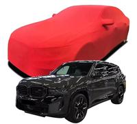 Full Car Cover for BMW XM SUV 2023 2024 2025, Car Covers Dustproof Scratch Proof UV Resistant All Weather Protection Accessories,Red