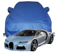 Full Car Cover for Bugatti Chiron Super Sport, High Stretch Oxford Cloth Sun Protection Waterproof Dustproof UV Resistant Windproof Car Cover,Blue