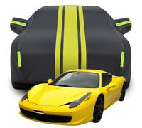 Full Car Cover for Ferrari 458 Italia 2011, Outdoor Waterproof Car Covers Windproof Anti-UV Full Exterior All Weather Protection,C
