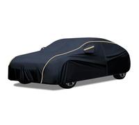 Full Car Cover For Ford Mustang 1964-1968 Dustproof And Breathable Sun Car Cover All-weather Protective Cover With Door Zipper For SUVs, Trucks And Sedans(Black)