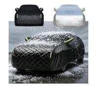 Full Car Cover for Jee p Avenger 2024 Accessories Heavy Duty Waterproof Sedans SUVs Trucks Hail Protector Car Cover with Thick Cotton All Weather Outdoor Storage - Black