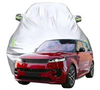 Full Car Cover for Land Rover Range Rover Sport First Edition 2023 2024 2025 2026, Snowproof Scratchproof Anti-UV All Weather Protection, Breathable Oxford Car Tarpaulin,Silver