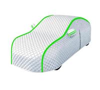 Full Car Cover for Mercede-Ben C-Class Estate,Heavy Duty Car Cover, Hail Protection, Frost & Snow Guard, Waterproof UV Resistant, with Driver Side Zipper, Reflective Strips & Fixing Straps