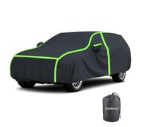 Full Car Cover For Mercedes-Benz Marco Polo | 5140x1928x1980mm, Fits automotive protective tarpaulin windshield snow, rain, and dust covers with green reflective strips