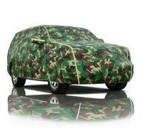 Full Car Cover for MINI Cooper 3-door Hatchback 2006-2010 丨Waterproof Coverage Outdoor Cover for Automobiles Sun Scratch Proof Windproof Protection with Windbreak belt