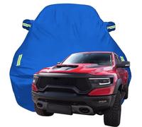 Full Car Cover for RAM TRX 6.2L Supercharged Dodge Ram 2023 2024 2025 2026, Snowproof Scratchproof Anti-UV All Weather Protection, Breathable Oxford Car Tarpaulin,Blue