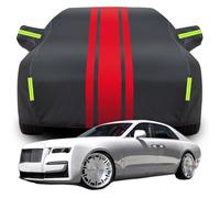 Full Car Cover for Rolls Royce GHOST OEM, 100% Waterproof Outdoor Car Covers Rain Snow UV Protection Car Tarpaulin Sturdy And Durable,A