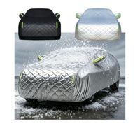Full Car Cover for Triumph TR7 Accessories Heavy Duty Waterproof Sedans SUVs Trucks Hail Protector Car Cover with Thick Cotton All Weather Outdoor Storage - Silver