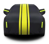 Full Car Cover for V xhal Grandland X Hybrid4 Cover,Waterproof Breathable UV Outdoor Auto Cover Scratch Proof Durable Car Cover for Winter Summer All Weather Protection