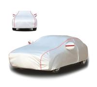 Full Car Cover for VW New Beetle 1997-2010,Outdoor Full Cover Sun UV Dust All Weather Protection,Driver Door Zipper M2
