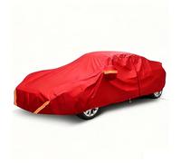 Full Car Cover Waterproof Compatible With Aston Martin Valour 2026, Rain Wind Proof Car Tarpaulin Anti Scratch/Leaf All-weather Outdoor Protection(Red)
