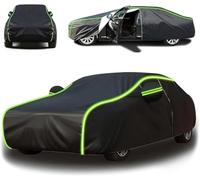 Full Car Cover Waterproof for Genesis GV60, Outdoor Sun Rain Snow Dust Proof, Windproof, Scratch-proof, All Weather Protection, with Door Zipper z3nf