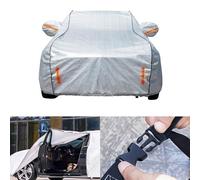 Full Car Cover Waterproof for Hon da Insight 2000-2006, All Weather Outdoor Automobile Covers, Scratchproof garage Protective Cover with Reflective Strips,B
