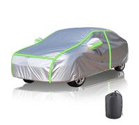 Full Car Cover Waterproof snowproof for Ford Falcon XR6 4,942 x1,868x1,469 mm,Outdoor All Weather Oxford cloth,100% UV Breathable Sun Rain Dust Protection Reflective strips.