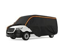 Full Car Covers for Ford Transit Custom Van L2H1 L2 2018-2025, Snow, Frost, Dust & Scratches With Reflective Strips All Season Waterproof